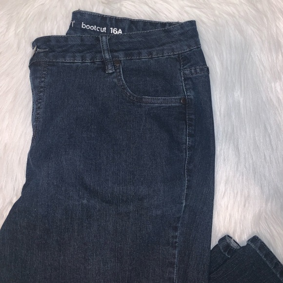 Avenue denim 16 average bootcut jeans A09 - Picture 6 of 7